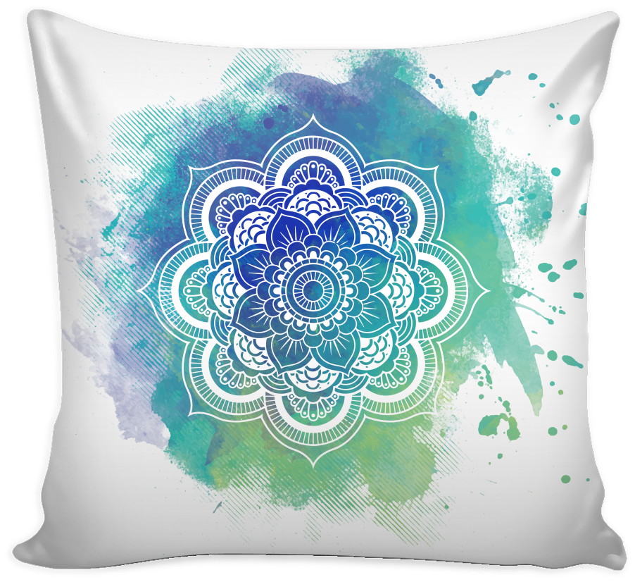 Blue Throw Pillows Transparent (1024x1024), Png Download
