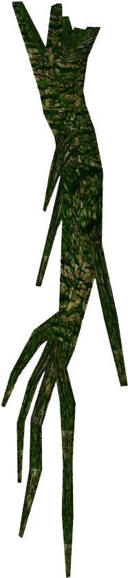 Hanging Roots 1 - Iguana (838x838), Png Download