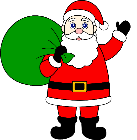 Download Png Balloon Image - Clipart For Santa Claus (551x564), Png Download