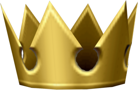 Gold King Crown Png - Mickey Gold Png (447x291), Png Download
