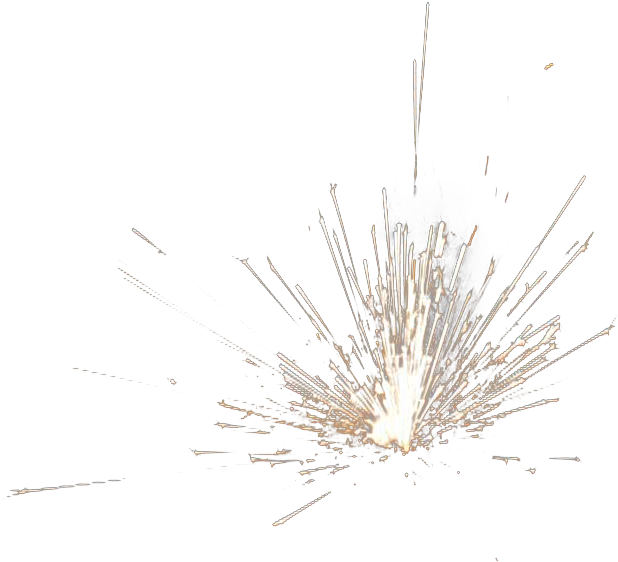 Flame War Clip Black And White Download - White Spark Transparent (1920x1080), Png Download