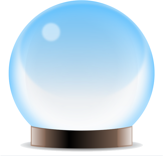 The Crystal Ball Will Predict The Best Baby Name For - Crystal Ball Transparent Png (638x651), Png Download