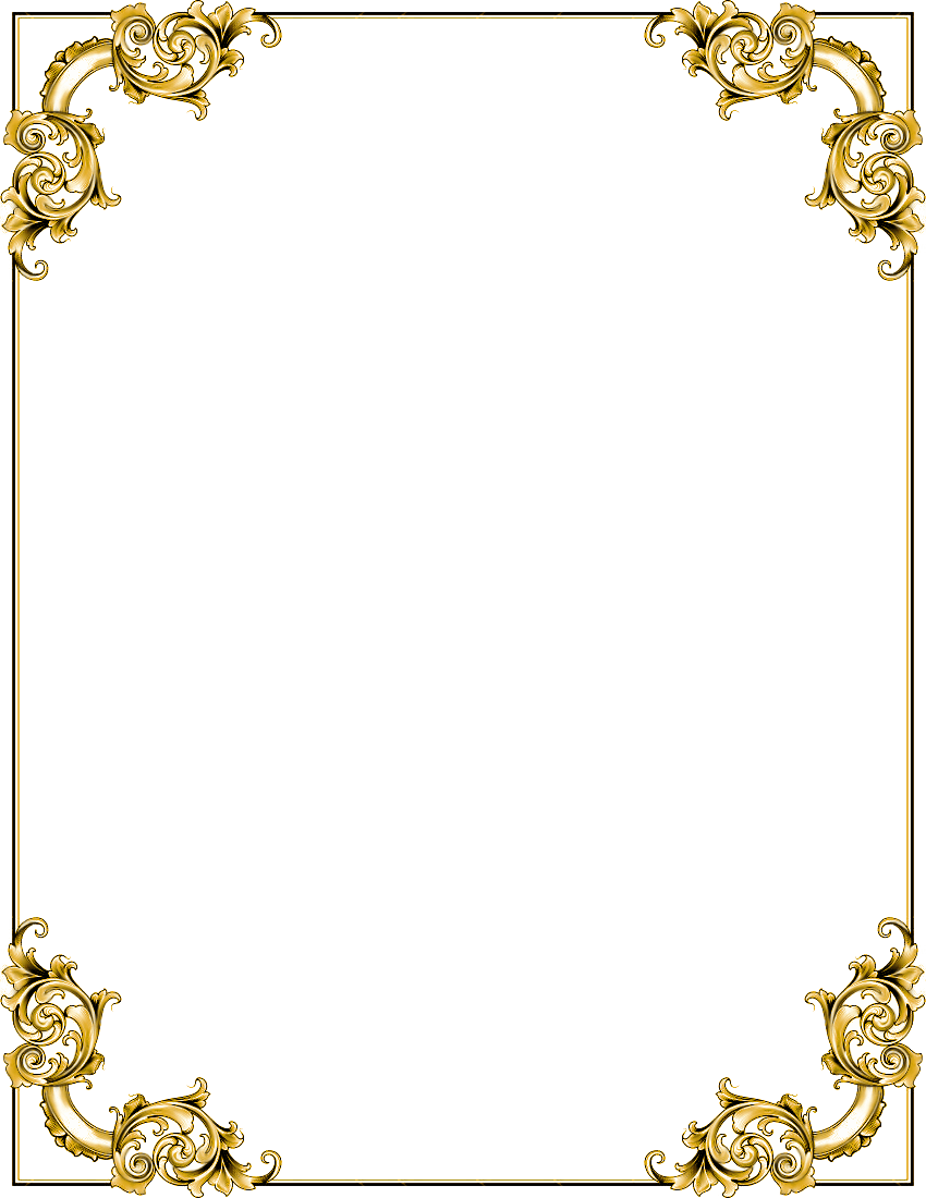 Borders Png Hd Transpa Images Pluspng - World's First Love [book] (850x1100), Png Download
