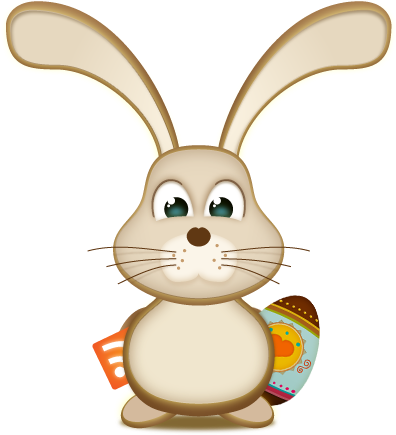 Easter Bunny Rss Egg Icon - Easter Bunny Png (450x450), Png Download