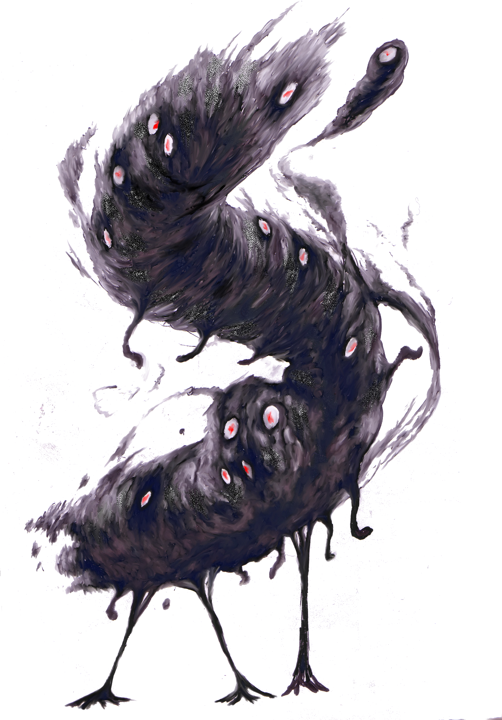 Flying Polyp - Elder Things (1680x2440), Png Download