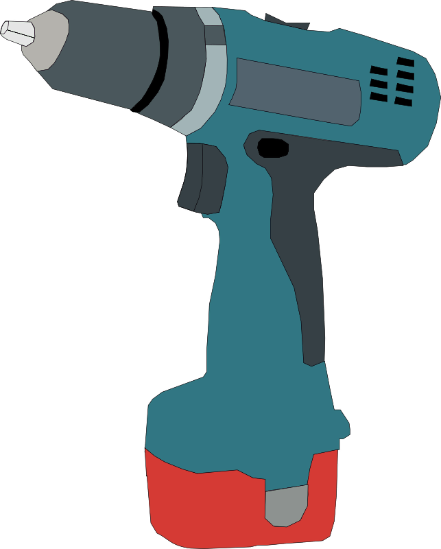 Clipart Drill (643x800), Png Download
