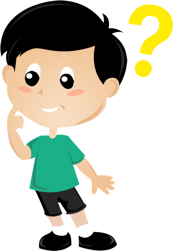 Kid Thinking Png - Thinking Png (640x800), Png Download