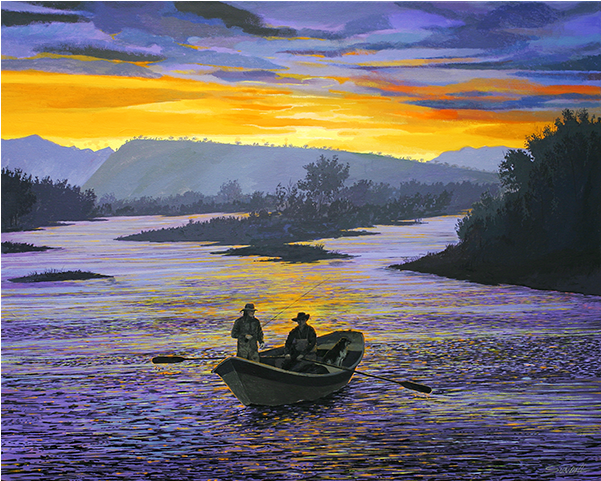 Moment Of Magic - Acrylic Painting On Canvas (600x600), Png Download