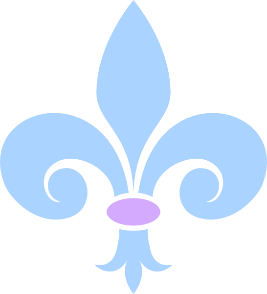 Fleur De Lis Svg Clip Arts 546 X 600 Px (546x600), Png Download