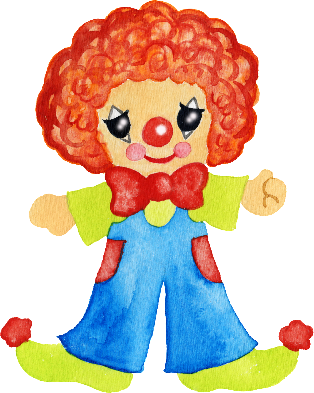 Clown (1024x1281), Png Download