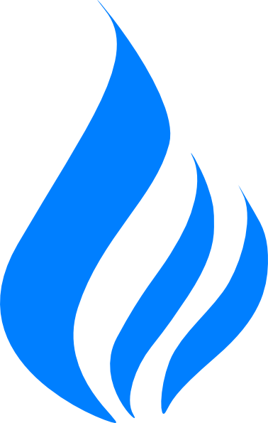 Image Blue Flames - Blue Torch Clip Art (378x595), Png Download