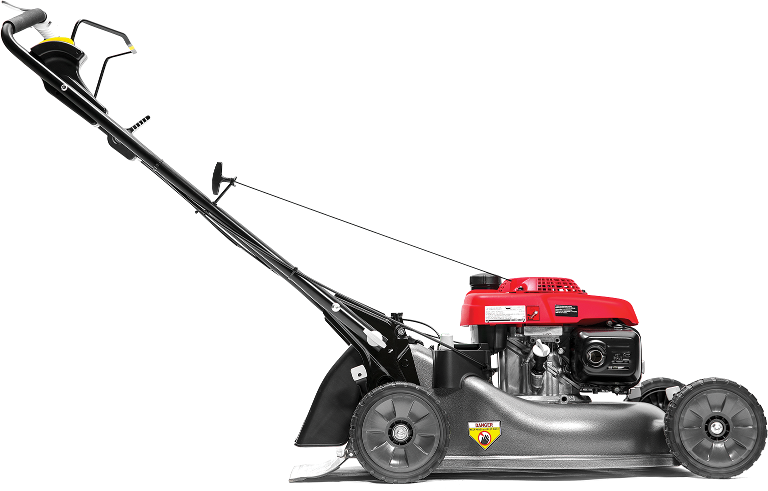 Image Of The Hrr Microcut Rear-bag Lawn Mower - Lawn Mower (2000x1700), Png Download