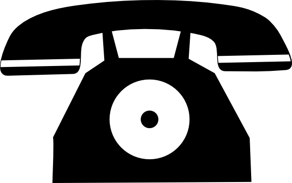 Telephone Clipart Png - Phone Cliparts (600x377), Png Download