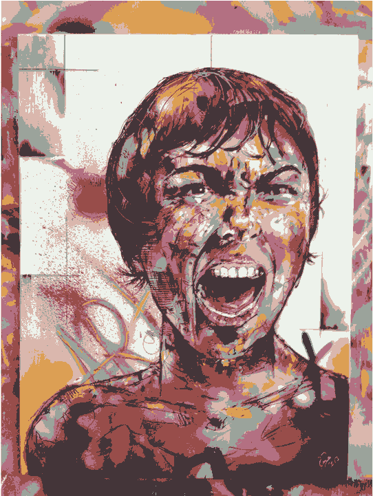 Psicosis - Modern Art (1080x720), Png Download