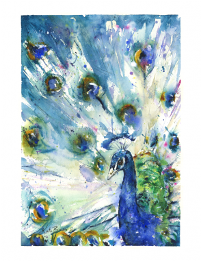 Watercolor Painting (380x380), Png Download