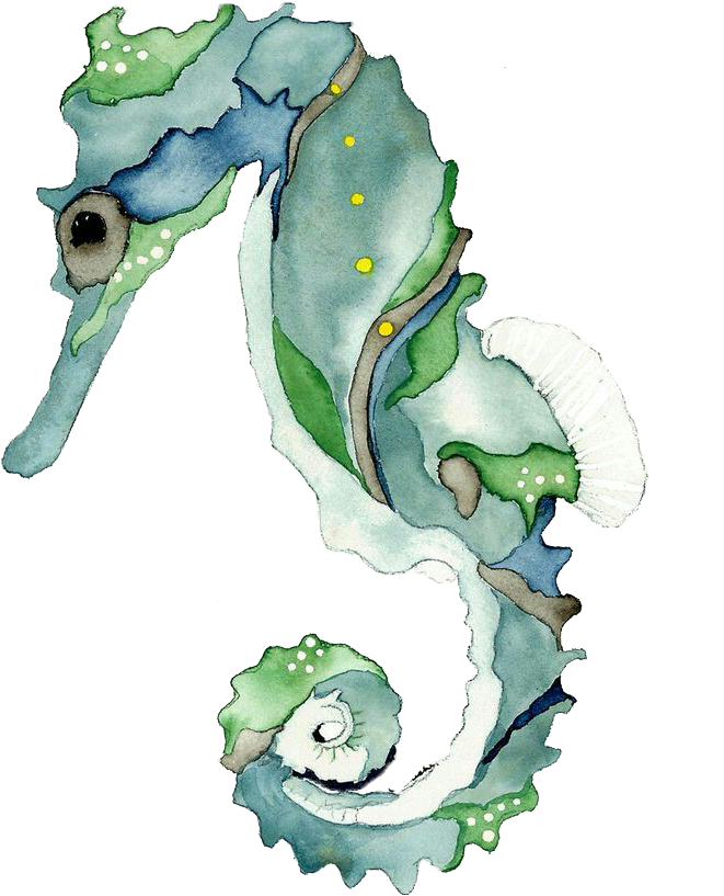 Still Life With Apples Watercolor Painting Art Drawing - Art Watercolor Sea Horse Notebook: Dot-grid, Graph, (736x941), Png Download