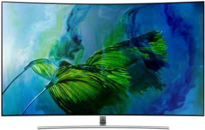 65" Qled, Smart Tv, Curved Tv Qa65q8c - Qled Samsung 40 Inch (480x320), Png Download
