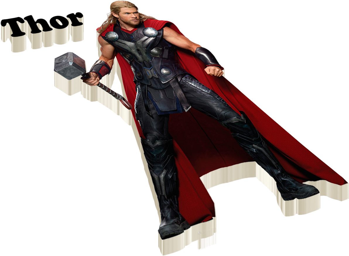 Thor (1396x1082), Png Download