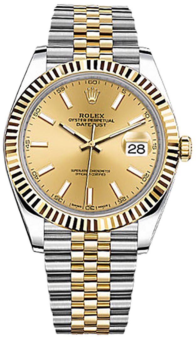Rolex Png Image Background - Rolex Datejust Champagne (1300x1300), Png Download