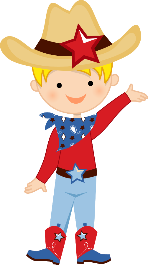 Cowboy E Cowgirl - Cowboy Clipart (502x900), Png Download