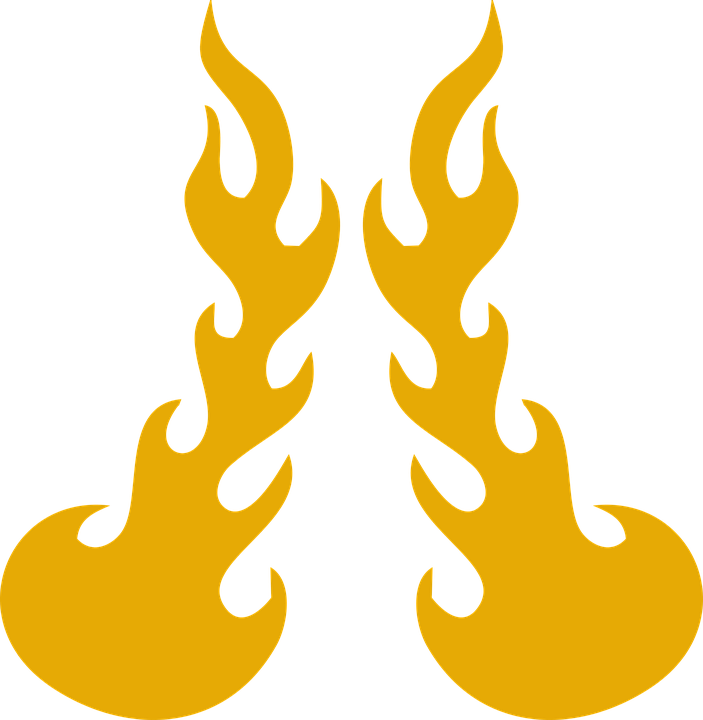 Fire Blaze Transparent Background Png - Flame (703x720), Png Download