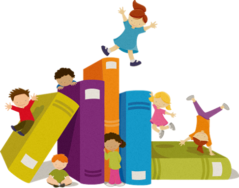 Kids Books Png - Love To Read (481x379), Png Download