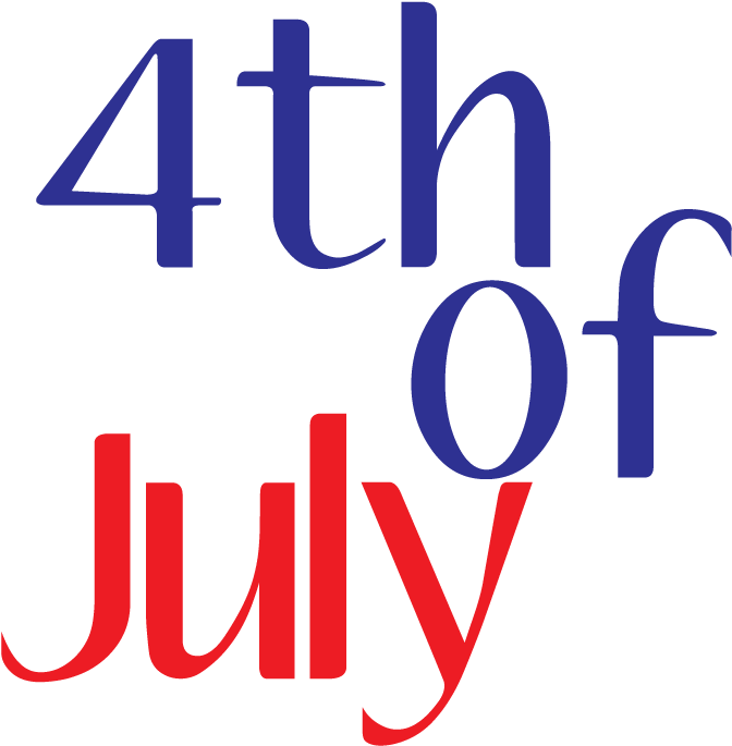 Lovely Pic Of 4th Of July - Happy 4th Of July Png (768x768), Png Download