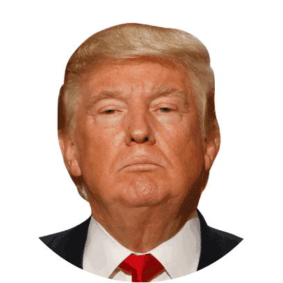 15 Donald Trump Head Png For Free Download On Mbtskoudsalg - Building (407x407), Png Download