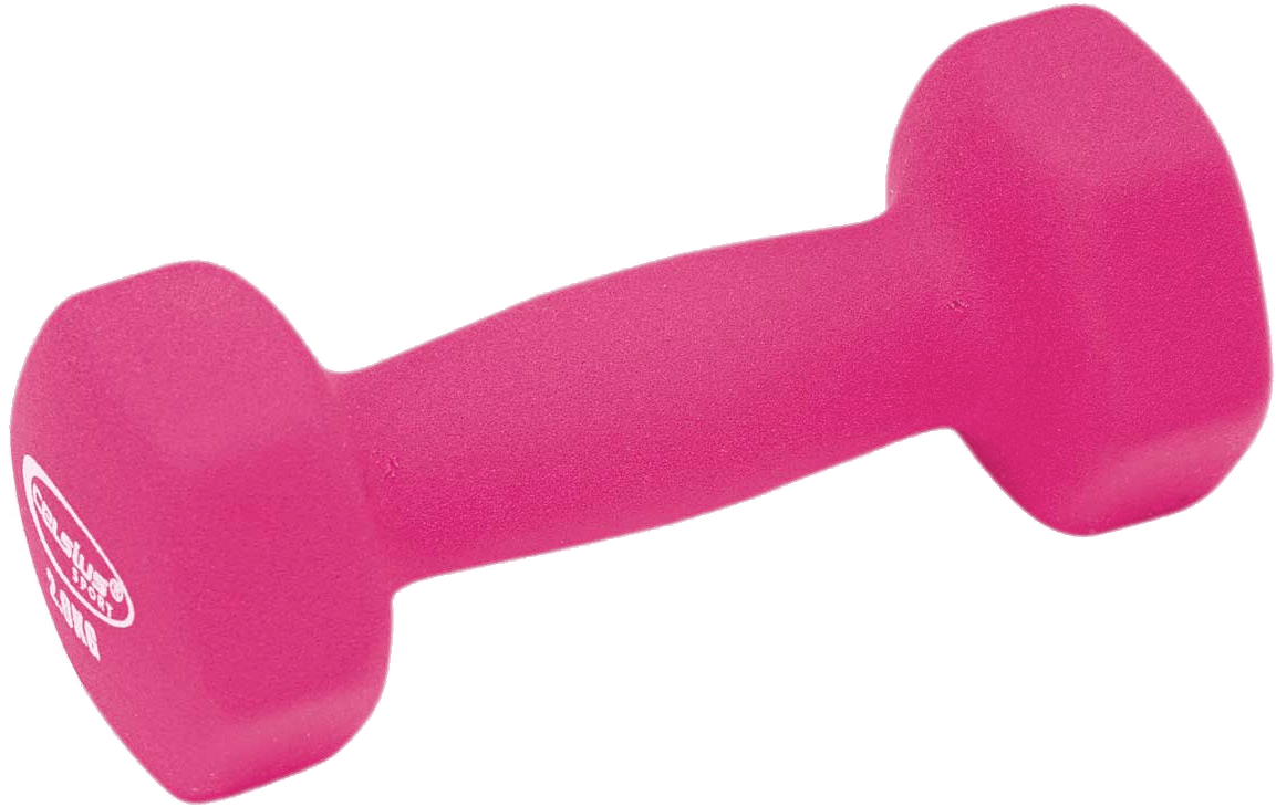 Pink Dumbbell - Dumbbell Png (1200x1200), Png Download