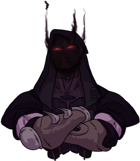 Have This Transparent Smoky Boi - Overwatch Reaper Fanart (500x650), Png Download
