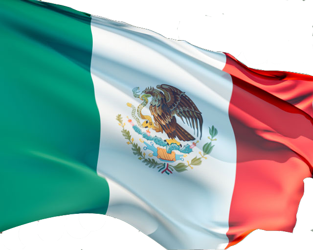 Mexico Flag Png - Mexican Flag Png (640x511), Png Download