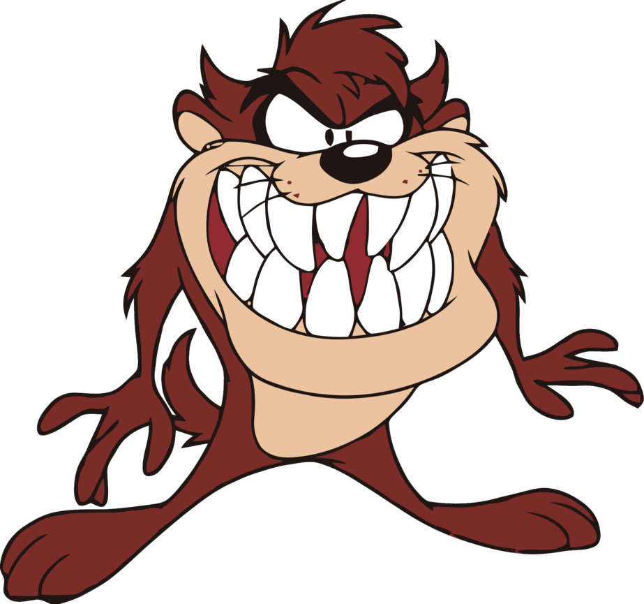 Tazmanian Devil Clipart At Getdrawings - Taz Looney Tunes (923x865), Png Download