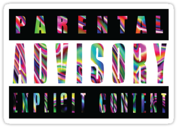 Parental Advisory Explicit Content Png - Parental Advisory Explícit Content Png (375x360), Png Download
