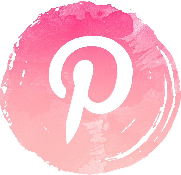 Follow Me On Pinterest - Logo De Facebook Rosa Png (800x800), Png Download