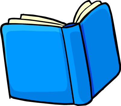 Blue Book - Club Penguin Book Png (402x353), Png Download