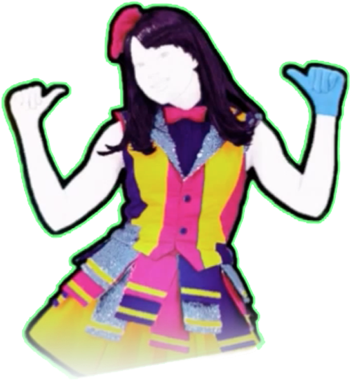 Sansei Kawaii Half Dancer (581x618), Png Download