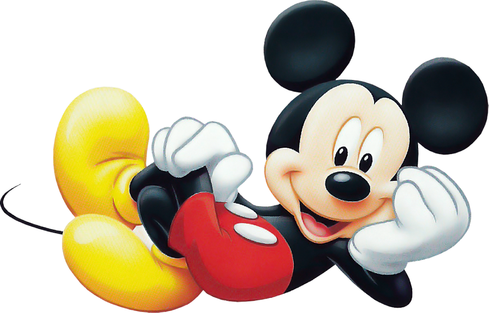 Smiling Mickey Mouse Png - Mickey Mouse Png (1000x642), Png Download