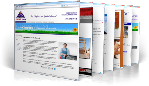 Company Website Design In Flsh (519x395), Png Download