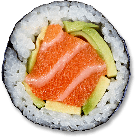 Sushi Slice - Sic-sushi Dj Slipmat (12" Super Slick Pair) (453x459), Png Download