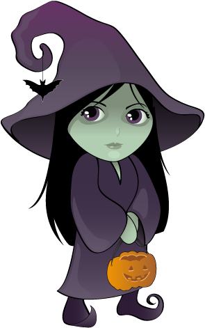 Witch - Witch Clipart (317x500), Png Download