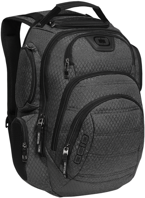 Black Laptop Backpack Png Free Download - Ogio Gambit 17 Graphite Laptop Backpack (900x900), Png Download