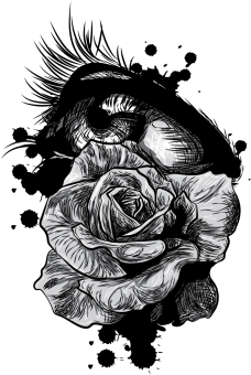 Grunge Flowers Png, Vectors, Psd, And Clipart For Free - Vector Graphics (360x360), Png Download