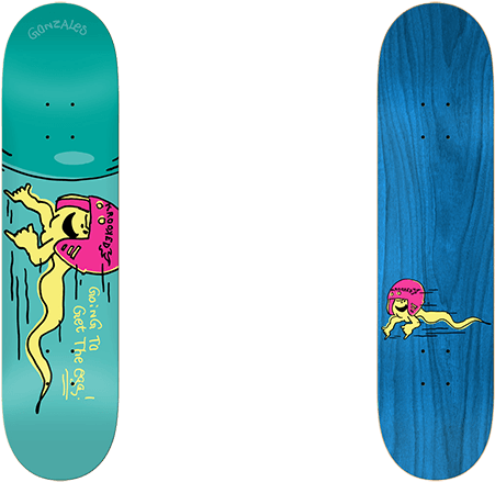 Skateboard Deck (450x450), Png Download