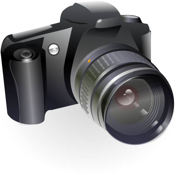 Small - Canon Camera Clipart (600x600), Png Download