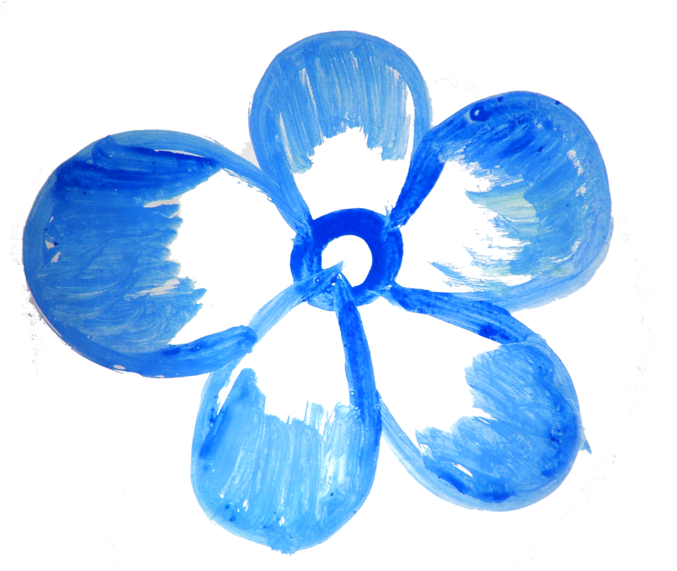 Watercolor Ink Flower Free Png - Watercolor Painting (1024x1024), Png Download