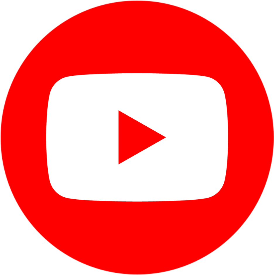 2000px-youtube Social Red Circle - Youtube Logo Circle Png (1000x1000), Png Download