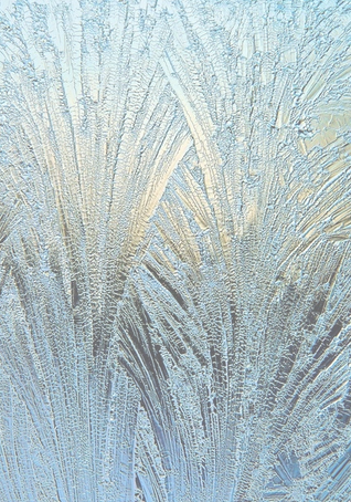 Transparent Texture Frost - Jack Frost Patterns On Windows (318x454), Png Download