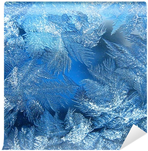 Frozen Water Drops On A Window Wall Mural • Pixers® - Stock Photography (400x400), Png Download