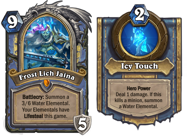 Update - Paladin Death Knight Hearthstone (800x587), Png Download