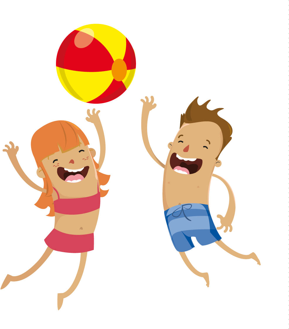 Ninos-pelota - Cartoon (1137x1137), Png Download